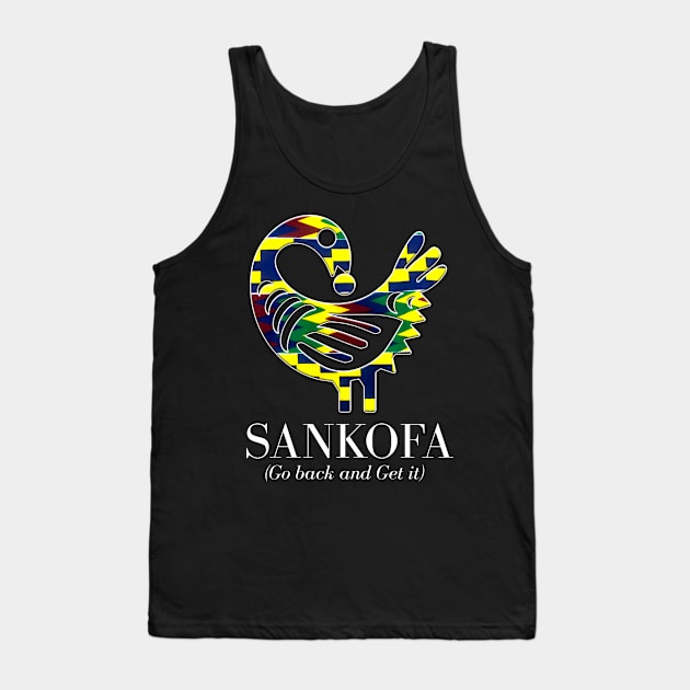 Sankofa (Go back and get it) Tank Top by ArtisticFloetry